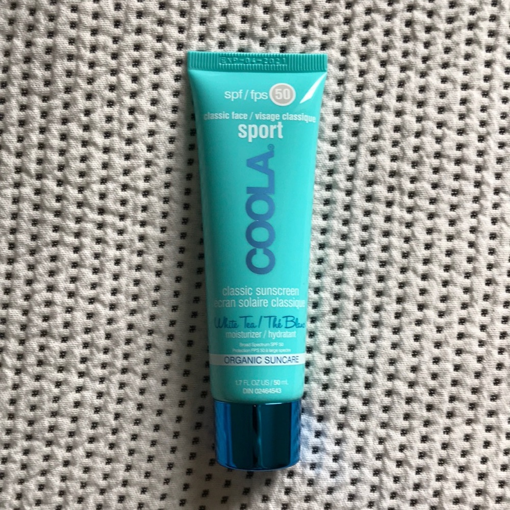 Coola Organic Sunscreen SPF 50 White Tea Scent